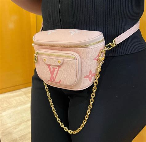 lv bum bag sherpa|Mini Bumbag LV Monogram Small Fanny Pack .